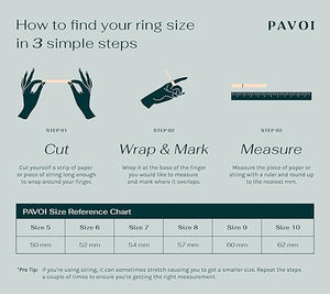 PAVOI 14K Gold Plated Rings Cubic Zirconia Love Ring | 4mm Stackable Rings for Women | Gold Rings for Women